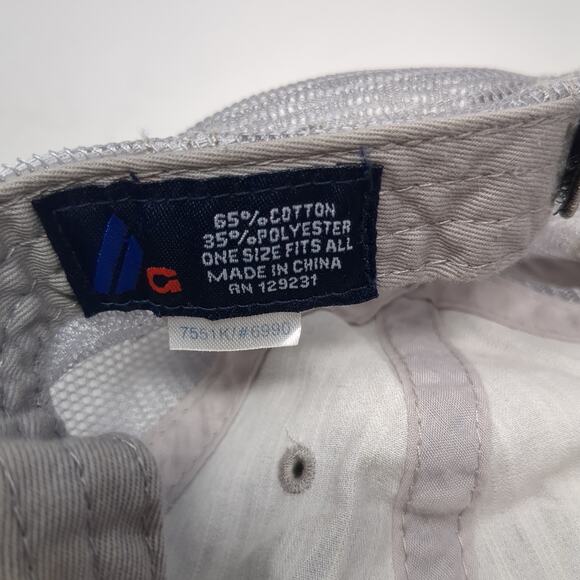 Mama Bear Strapback Trucker Hat Gray One Size Adjustable Distressed Mesh Back Ha - Picture 9 of 9